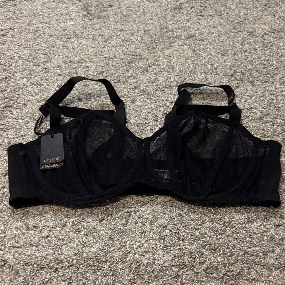City Chic Boudoir Angelika Balconette Bra